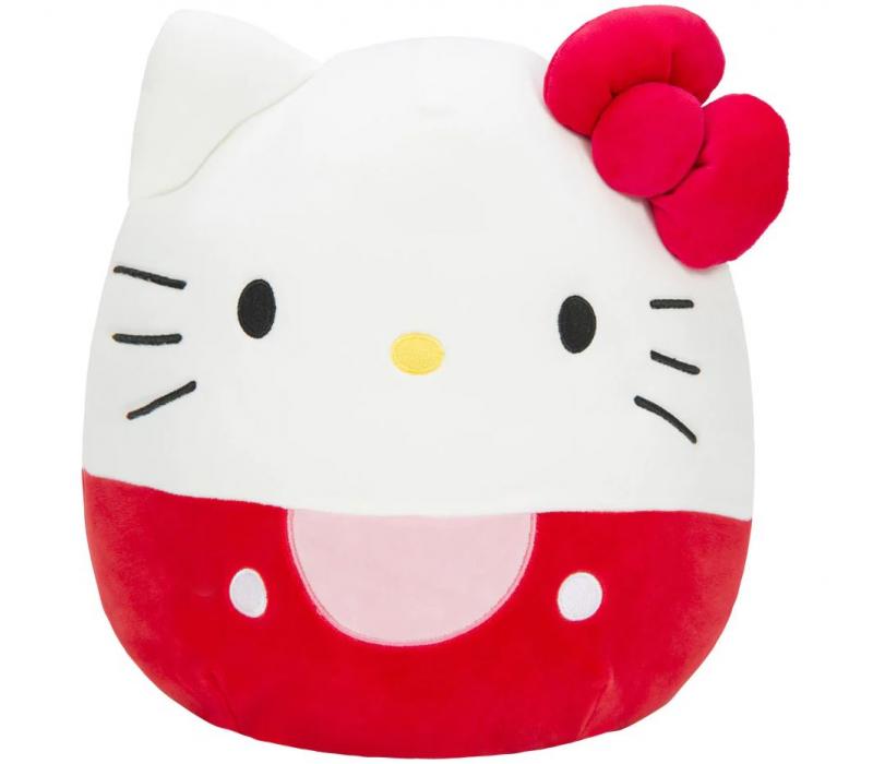 Squishmallows 30 cm - Hello Kitty piros