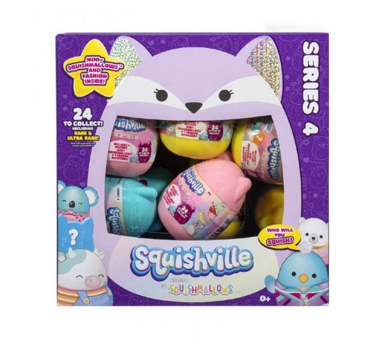 Squishville meglepetés Fashion mini plüss 5 cm