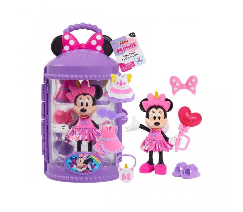 Disney Junior Minnie Mouse öltöztethető 15 cm-es figura – Unikornis szett Disney Junior Minnie Mouse öltöztethető 15 cm-es figura – Unikornis szett