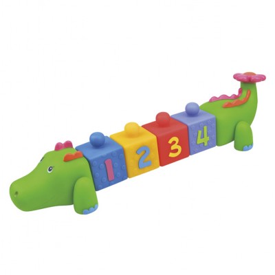 Ks Kids Krokodilos kocka építgető játék