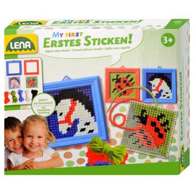 Lena játék hímzőkészlet, katica és ló
