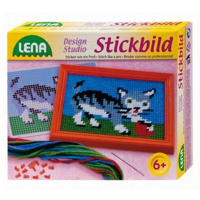 Lena játék hímzőkészlet, cica