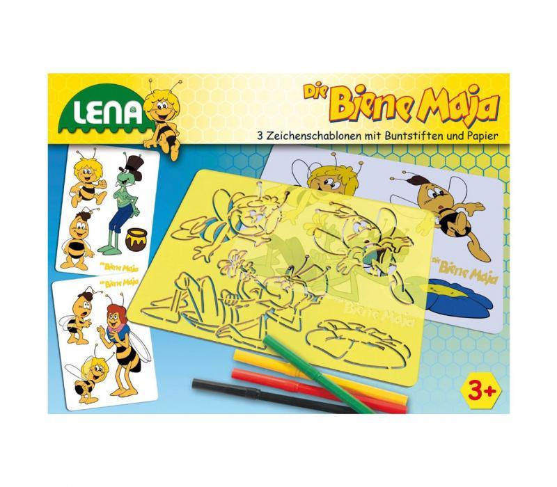 Lena Maja, a méhecske rajzsablon készlet