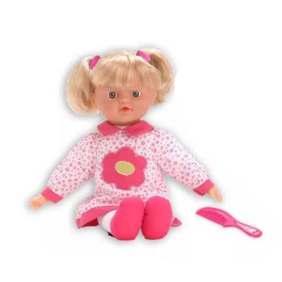 Loko hajasbaba virágos ruhában 32 cm