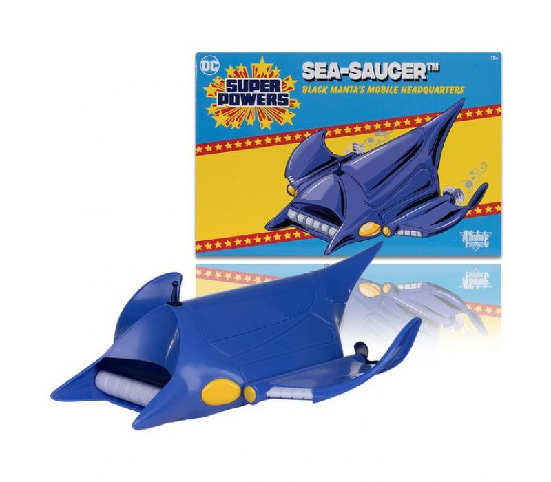DC McFarlane Super Powers 10 cm - Black Manta Sea Saucer jármű