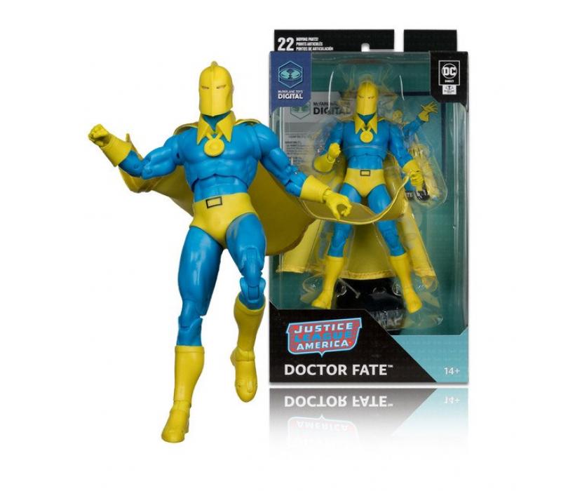 DC McFarlane Digital játékfigura 18 cm - Doctor Fate (Silver Age)