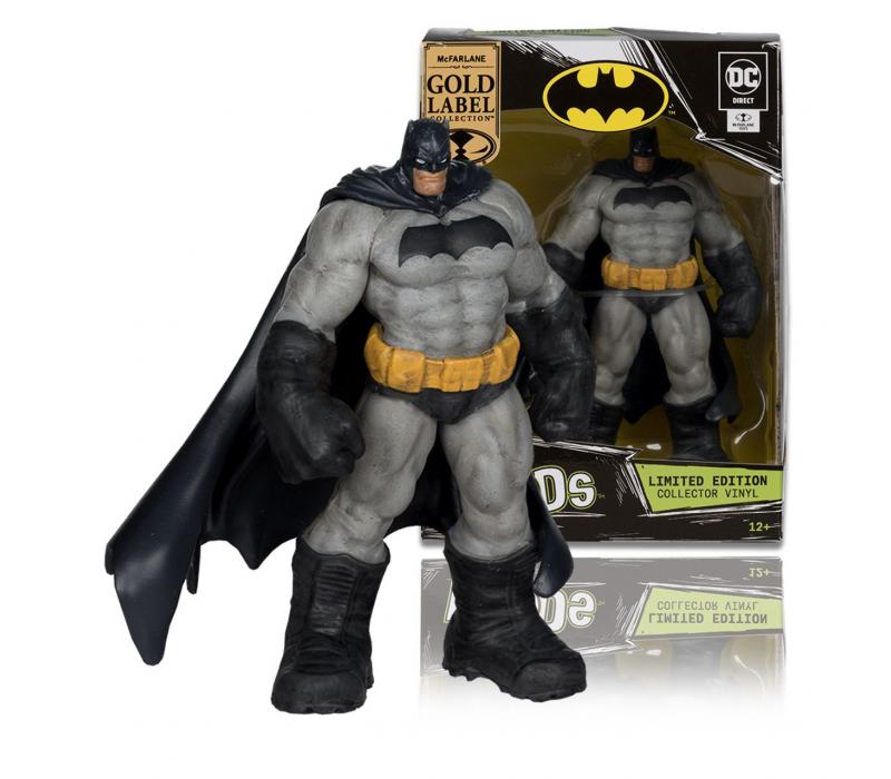 DC McFarlane játékfigura 12 cm (Limited edition) -  Batman: Black Suit (Todd's Mods) Gold Label (Limitált, gyűjtői kiadás)