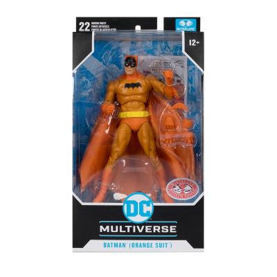 DC McFarlane DC Multiverse játékfigura 18 cm - Narancssárga Batman (Ritka)