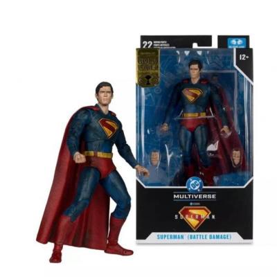 DC McFarlane DC Multiverse játékfigura 18 cm - Superman movie - Superman battle damage (Gold label kiadvány)