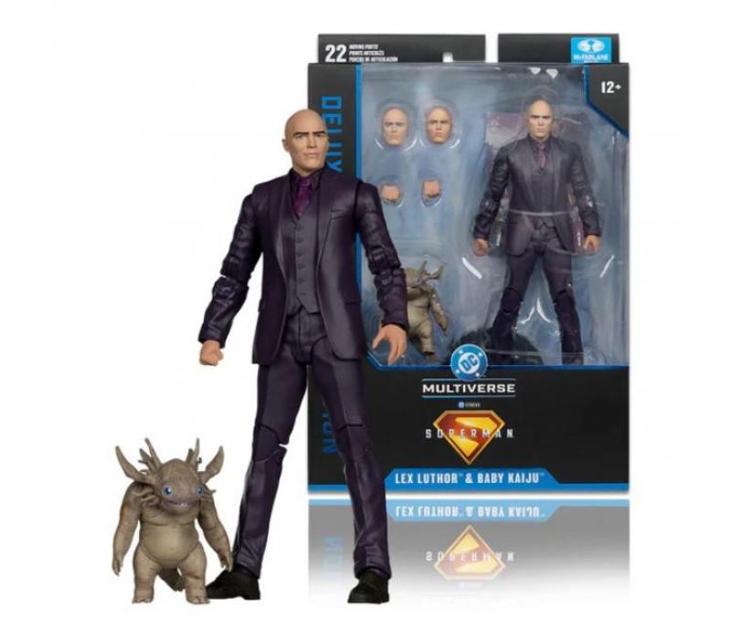 DC Comics Deluxe 18 cm-es Figura – Superman The Movie - Lex Luthor Baby Kaiju-val DC Comics Deluxe 18 cm-es Figura – Superman The Movie - Lex Luthor Baby Kaiju-val