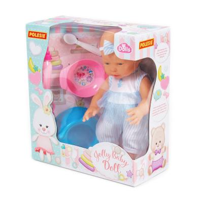 Jolly baba 35cm + bili, cumi, etető szett
