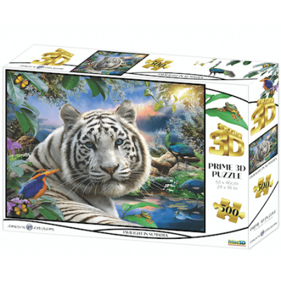 Alkonyat Szumátrában 3D puzzle, 500 darabos