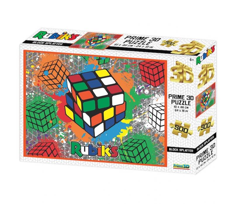 Rubik kocka 3D puzzle, 500 darabos