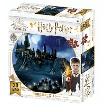 Harry Potter Hogwarts 3D puzzle, 500 darabos