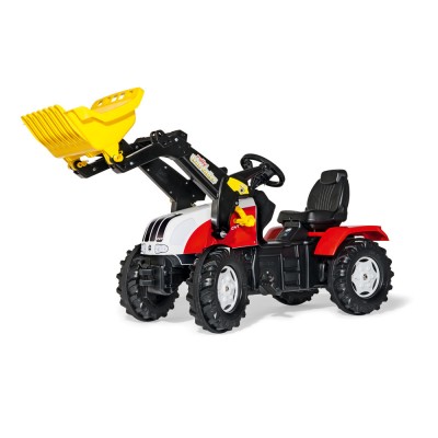 Kifutó - Rolly FarmTrac Steyr CVT 6230 pedálos markolós traktor