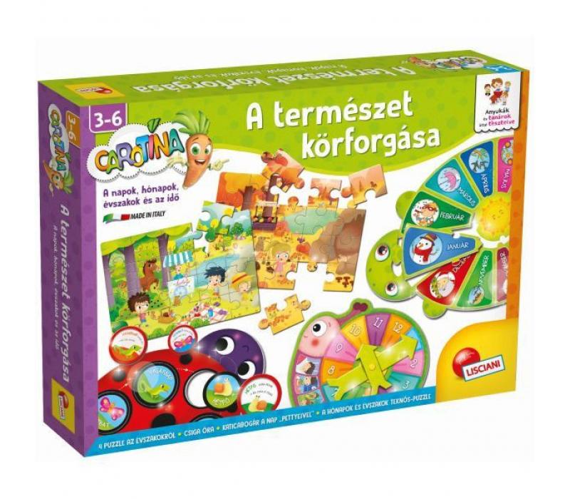 Carotina A természet körforgása kézségfejlesztő játékkészlet Carotina A természet körforgása kézségfejlesztő játékkészlet