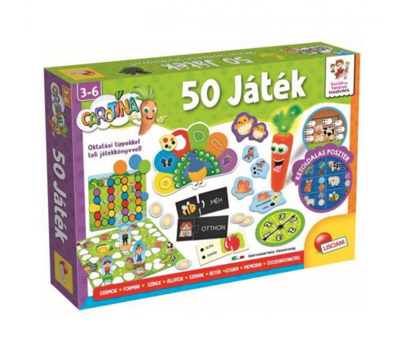 Carotina 50 játék Carotina 50 játék