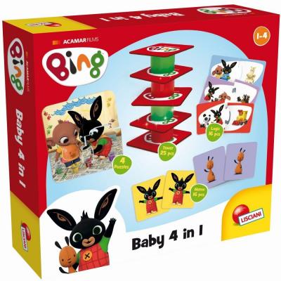 Bing baby 4 in 1 fejlesztő játékok