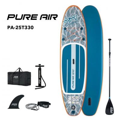 Aqua Marina Pure Air Tropic 330 cm felfújható SUP – stabil allround deszka (kék színű)