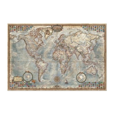 Educa Világtérkép puzzle, 4000 darabos